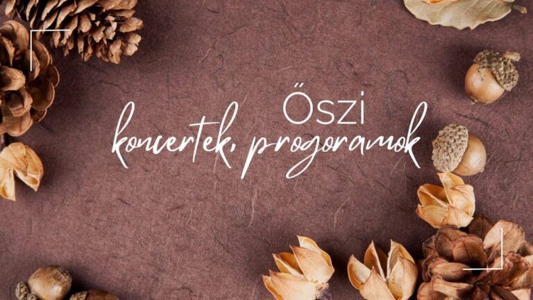 Őszi nagyváradi koncertek 2025